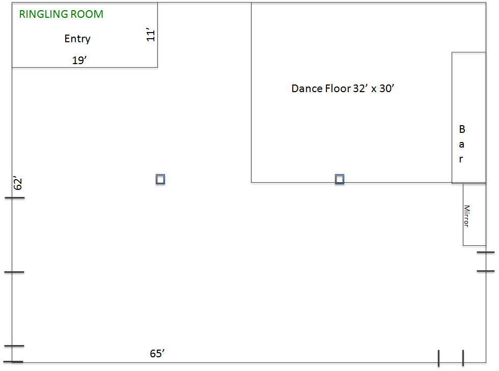 Ringling Room Layout